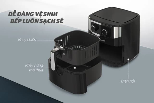 So sánh giá Nồi chiên không dầu Sunhouse 6 lít SHD4062 rẻ nhất? - Ảnh 16