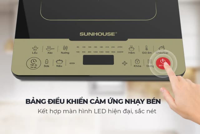 So sánh giá Bếp từ đơn Sunhouse SHD6867 2000W rẻ nhất? - Ảnh 7