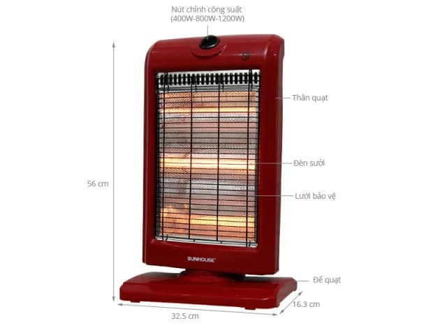 So sánh giá Quạt sưởi halogen Sunhouse SHD7016 rẻ nhất? - Ảnh 16