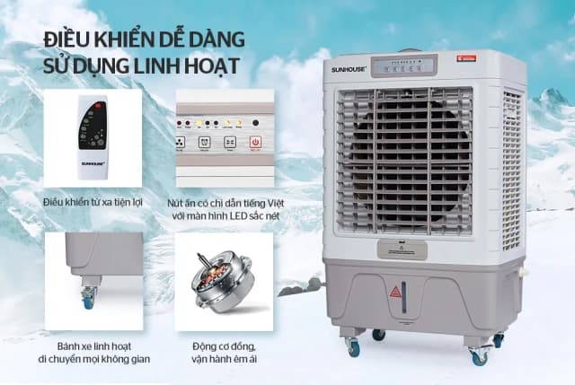 So sánh giá Quạt điều hòa Sunhouse SHD7746 180W rẻ nhất? - Ảnh 4