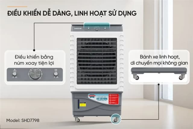So sánh giá Quạt điều hòa Sunhouse SHD7798 190W rẻ nhất? - Ảnh 16