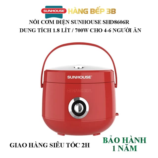 So sánh giá Nồi cơm nắp gài Sunhouse 1.8 lít SHD8606 rẻ nhất? - Ảnh 15