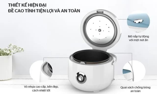 So sánh giá Nồi cơm nắp gài Sunhouse 1.8 lít SHD8606 rẻ nhất? - Ảnh 16