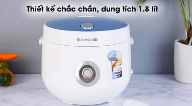 So sánh giá Nồi cơm nắp gài Sunhouse 1.8 lít SHD8606 rẻ nhất? - Ảnh 3