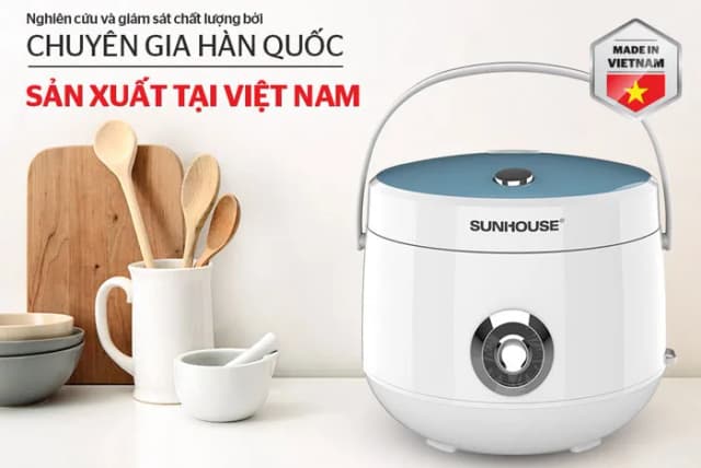 So sánh giá Nồi cơm nắp gài Sunhouse 1.8 lít SHD8606 rẻ nhất? - Ảnh 10