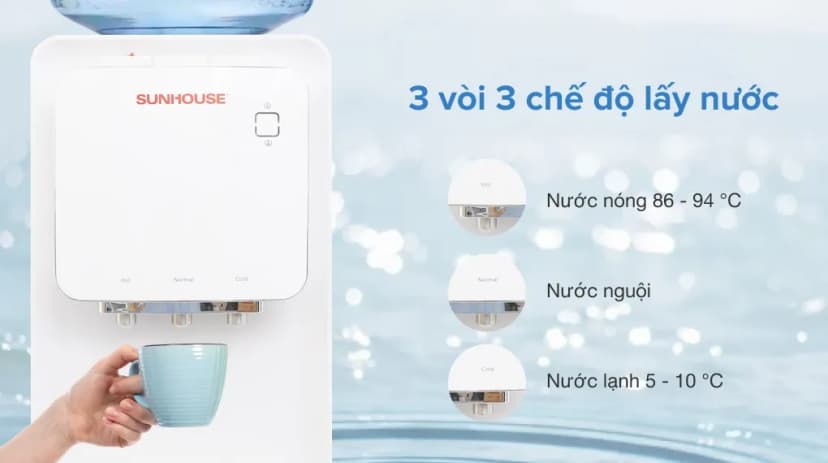 So sánh giá Cây nước nóng lạnh Sunhouse SHD9546 670W - Tìm sản phẩm giá rẻ nhất - Ảnh 13