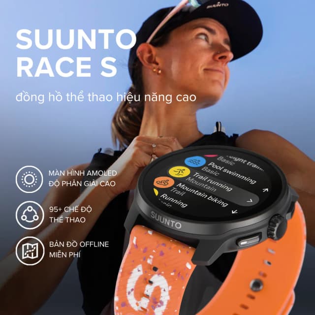 Suunto Race S 45mm dây silicone - Ảnh 11