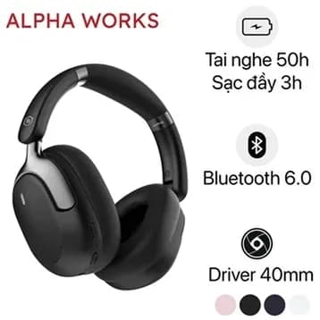 So sánh giá Tai nghe Bluetooth Chụp Tai Alpha Works Lite 660 rẻ nhất? - Ảnh 5