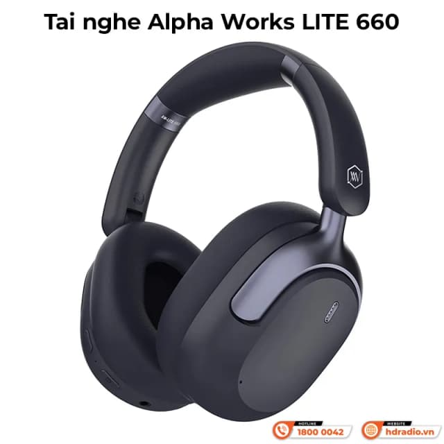 So sánh giá Tai nghe Bluetooth Chụp Tai Alpha Works Lite 660 rẻ nhất? - Ảnh 6