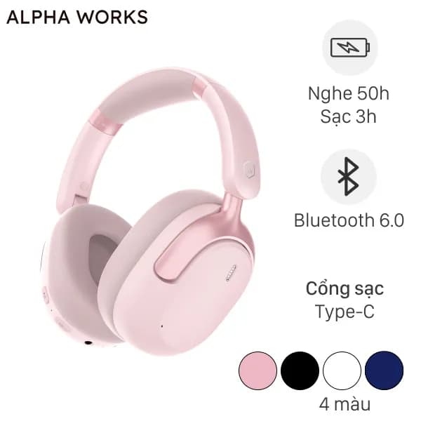 So sánh giá Tai nghe Bluetooth Chụp Tai Alpha Works Lite 660 rẻ nhất? - Ảnh 7