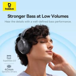 Tai nghe Bluetooth Chụp Tai Baseus Bass BH1 - Giá rẻ nhất hôm nay - Ảnh 13