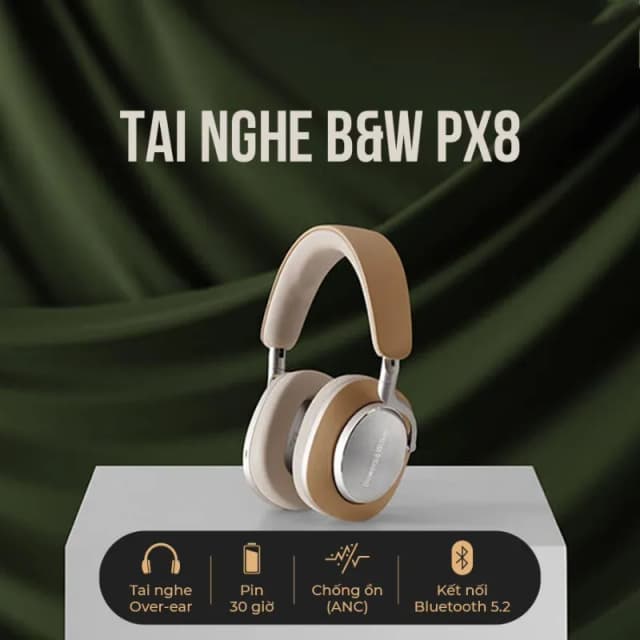 So sánh giá Tai nghe Bluetooth Chụp tai Bowers & Wilkins Px8 rẻ nhất? - Ảnh 3