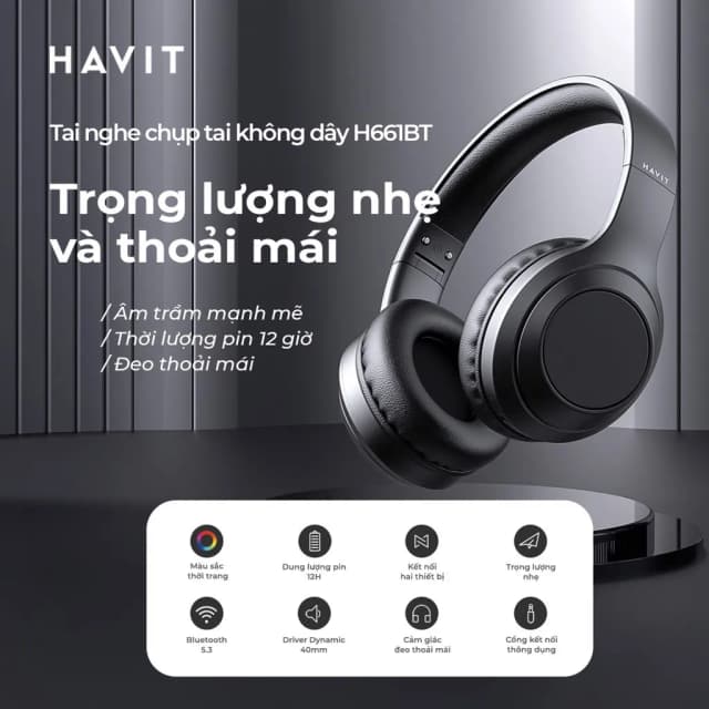 So sánh giá Tai nghe Bluetooth Chụp Tai Havit H661BT rẻ nhất? - Ảnh 16