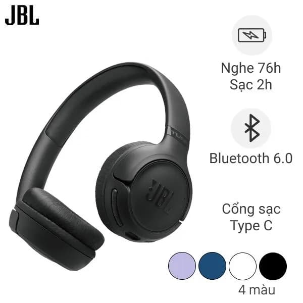 Tai nghe Bluetooth Chụp Tai JBL Tune 530BT - Ảnh 12