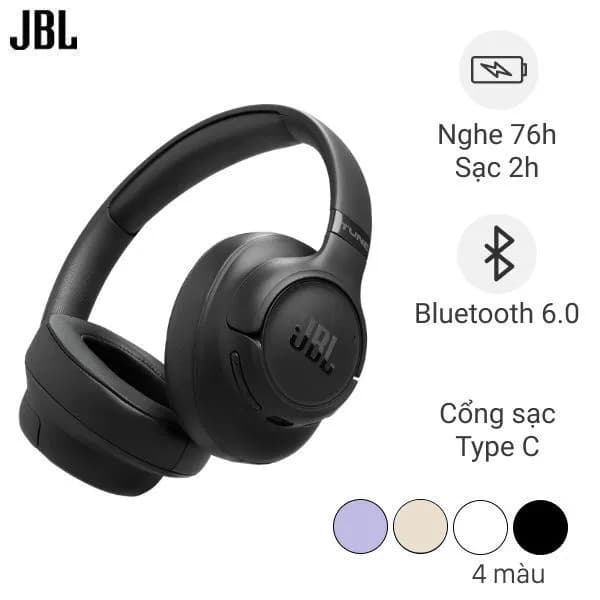 Tai nghe Bluetooth Chụp Tai JBL Tune 780NC - Ảnh 28