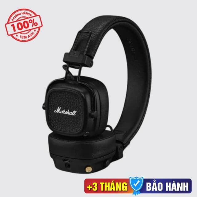 So sánh giá Tai nghe Bluetooth chụp tai Marshall Major V Xanh bóng đêm rẻ nhất? - Ảnh 10