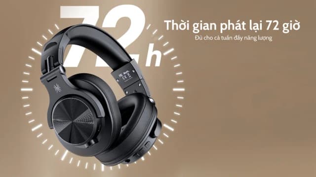 So sánh giá Tai nghe Bluetooth Chụp Tai OneOdio A70 - Đen rẻ nhất? - Ảnh 8