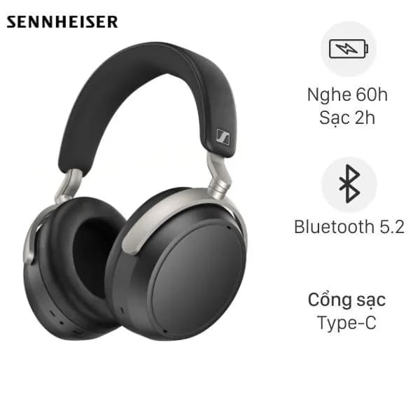 Tai nghe Bluetooth Chụp Tai Sennheiser HDB 630 - Ảnh 40