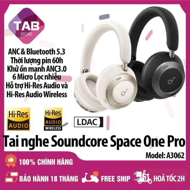 So sánh giá Tai nghe Bluetooth Chụp Tai Soundcore Space One Pro A3062 rẻ nhất? - Ảnh 13