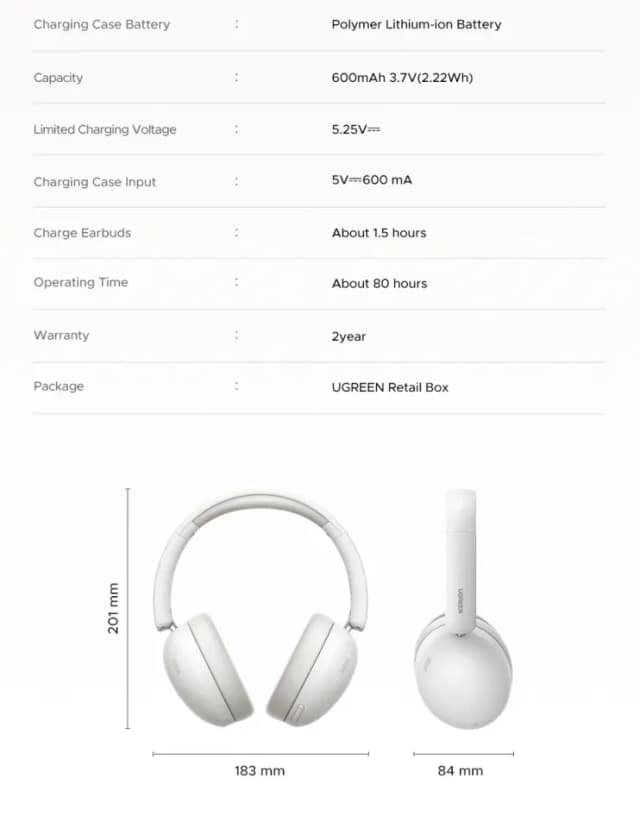 So sánh giá Tai nghe Bluetooth Chụp Tai Ugreen Studio Max2 HP205 rẻ nhất? - Ảnh 15