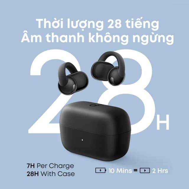 So sánh giá Tai nghe Bluetooth Open-Ear OWS Soundcore C50i D1101 rẻ nhất? - Ảnh 12