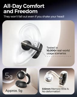 So sánh giá Tai nghe Bluetooth Open-Ear OWS SoundPeats Clip 1 - Tìm sản phẩm giá rẻ nhất - Ảnh 11