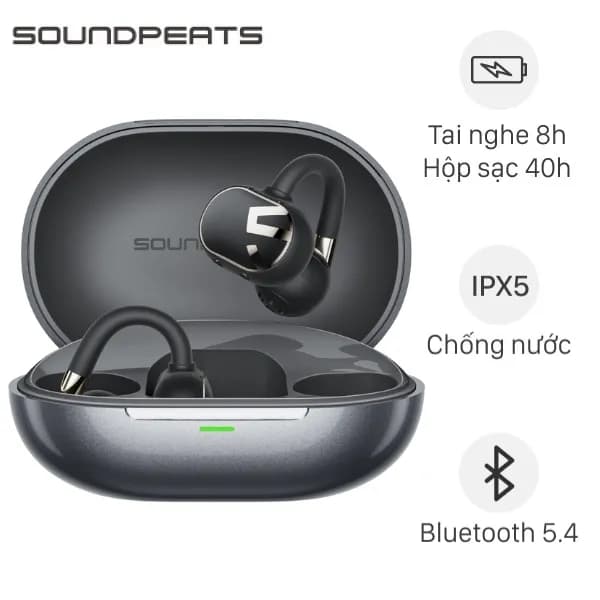So sánh giá Tai nghe Bluetooth Open-Ear OWS SoundPeats Clip 1 - Tìm sản phẩm giá rẻ nhất - Ảnh 3
