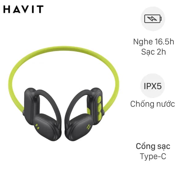 So sánh giá Tai nghe Bluetooth Open-Ear OWS truyền khí Havit Freego Pro rẻ nhất? - Ảnh 5