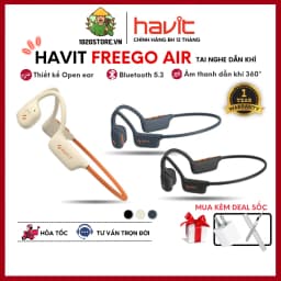 So sánh giá Tai nghe Bluetooth Open-Ear OWS truyền khí Havit Freego Pro - Tìm sản phẩm giá rẻ nhất - Ảnh 8