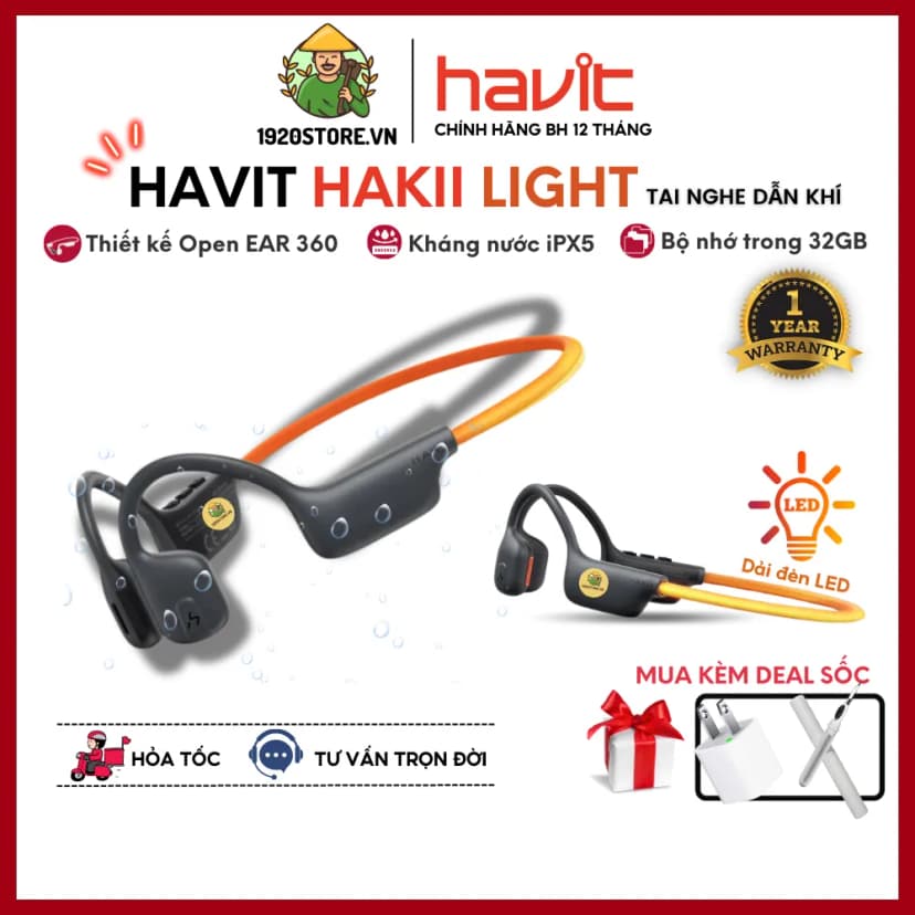 So sánh giá Tai nghe Bluetooth Open-Ear OWS truyền khí Havit Freego Pro - Tìm sản phẩm giá rẻ nhất - Ảnh 9