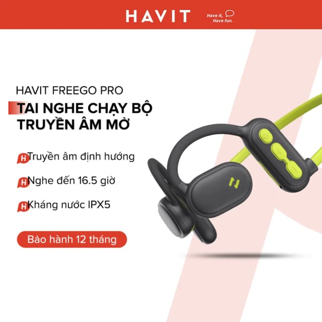 So sánh giá Tai nghe Bluetooth Open-Ear OWS truyền khí Havit Freego Pro rẻ nhất? - Ảnh 10