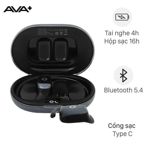 So sánh giá Tai nghe Bluetooth Open-Ear True Wireless AVA+ FreeGo OWS02 rẻ nhất? - Ảnh 3