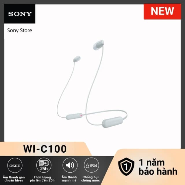 So sánh giá Tai nghe Bluetooth Sony WI-C100 rẻ nhất? - Ảnh 19