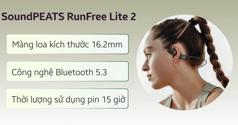Tai nghe Bluetooth Thể thao Soundpeats RunFree Lite 2 - Giá rẻ nhất hôm nay - Ảnh 15