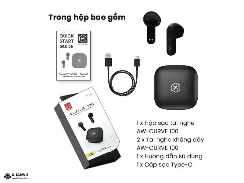 So sánh giá Tai nghe Bluetooth True Wireless Alpha Works AW Curve 100 - Tìm sản phẩm giá rẻ nhất - Ảnh 13