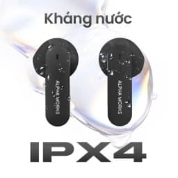 So sánh giá Tai nghe Bluetooth True Wireless Alpha Works AW CURVE320BLK - Tìm sản phẩm giá rẻ nhất - Ảnh 2