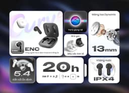 So sánh giá Tai nghe Bluetooth True Wireless Alpha Works AW CURVE320BLK - Tìm sản phẩm giá rẻ nhất - Ảnh 13