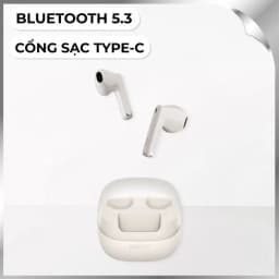 Tai nghe Bluetooth True Wireless Aukey EP-M4 TWS - Trắng - Giá rẻ nhất hôm nay - Ảnh 1