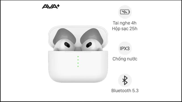 So sánh giá Tai nghe Bluetooth True Wireless AVA+ Buds Life Air 3 rẻ nhất? - Ảnh 14