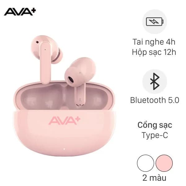 So sánh giá Tai nghe Bluetooth True Wireless AVA+ DS206 rẻ nhất? - Ảnh 2