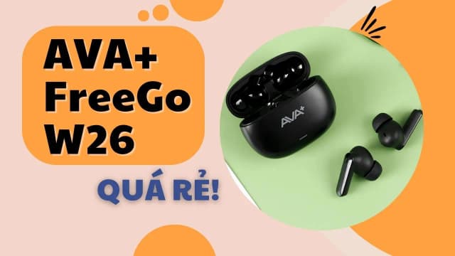 So sánh giá Tai nghe Bluetooth True Wireless AVA+ FreeGo W26 rẻ nhất? - Ảnh 11