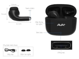 Tai nghe Bluetooth True Wireless AVA+ Go F25 - Giá rẻ nhất hôm nay - Ảnh 3