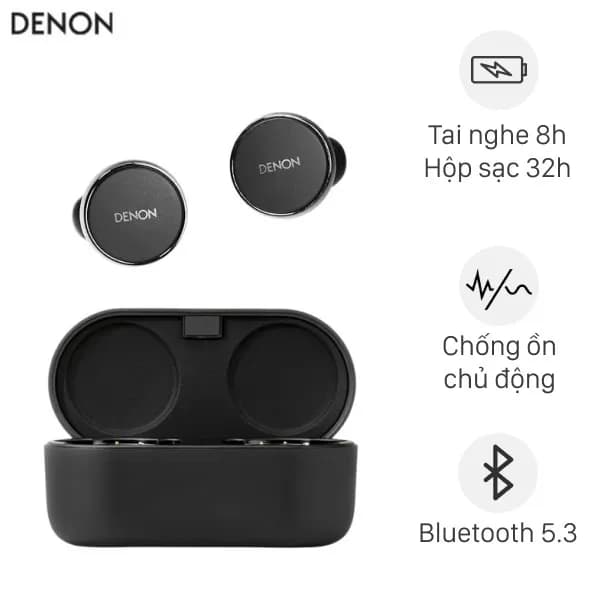 So sánh giá Tai nghe Bluetooth True Wireless Denon Perl Pro AHC15PLBKEM rẻ nhất? - Ảnh 2