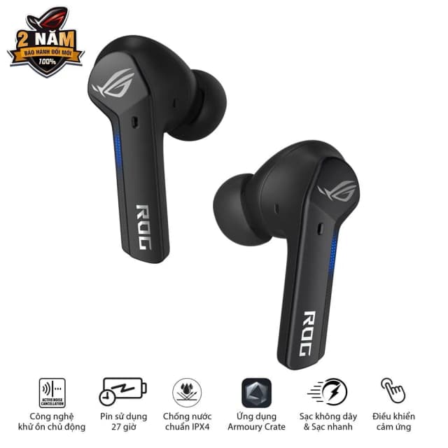 So sánh giá Tai nghe Bluetooth True Wireless Gaming Asus Rog Cetra rẻ nhất? - Ảnh 6