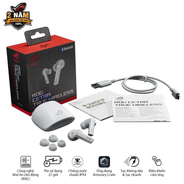 So sánh giá Tai nghe Bluetooth True Wireless Gaming Asus Rog Cetra rẻ nhất? - Ảnh 10