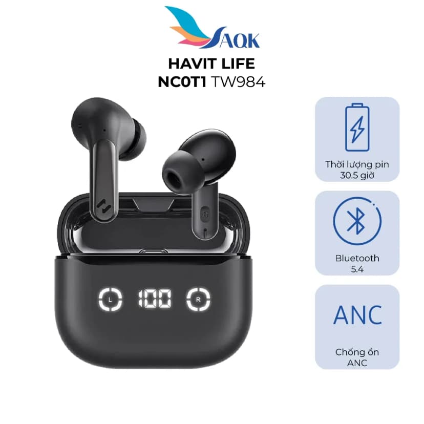 Tai nghe Bluetooth True Wireless Havit LIFE T1 - Giá rẻ nhất hôm nay - Ảnh 1