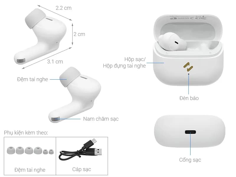 Tai nghe Bluetooth True Wireless Havit LIFE T1 - Giá rẻ nhất hôm nay - Ảnh 13