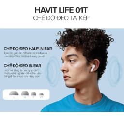 Tai nghe Bluetooth True Wireless Havit LIFE T1 - Giá rẻ nhất hôm nay - Ảnh 4
