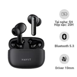 Tai nghe Bluetooth True Wireless Havit TW967 Pro