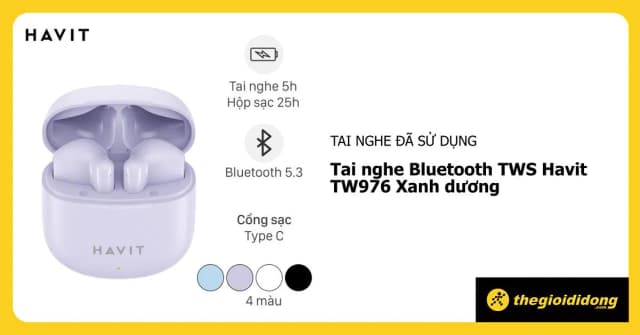 So sánh giá Tai nghe Bluetooth True Wireless Havit TW976 rẻ nhất? - Ảnh 12
